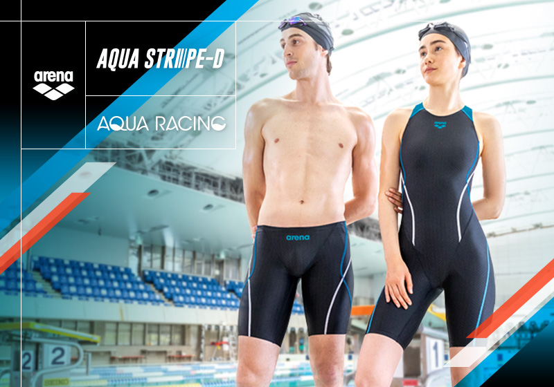 AQUA RACING:AQUA STRIPE-D |競泳| アリーナ公式|arena AQUA RACING:AQUA STRIPE-D |競泳| アリーナ公式|arena