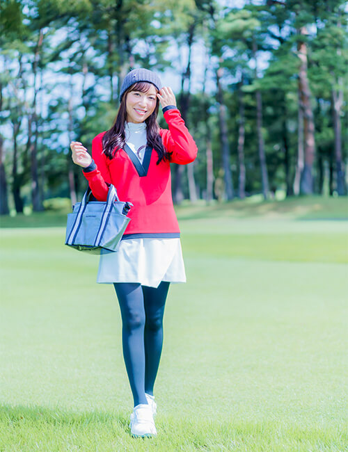 リアルゴルフ女子が着るⅥ 冬ゴルフコーディネート | LANVIN SPORT