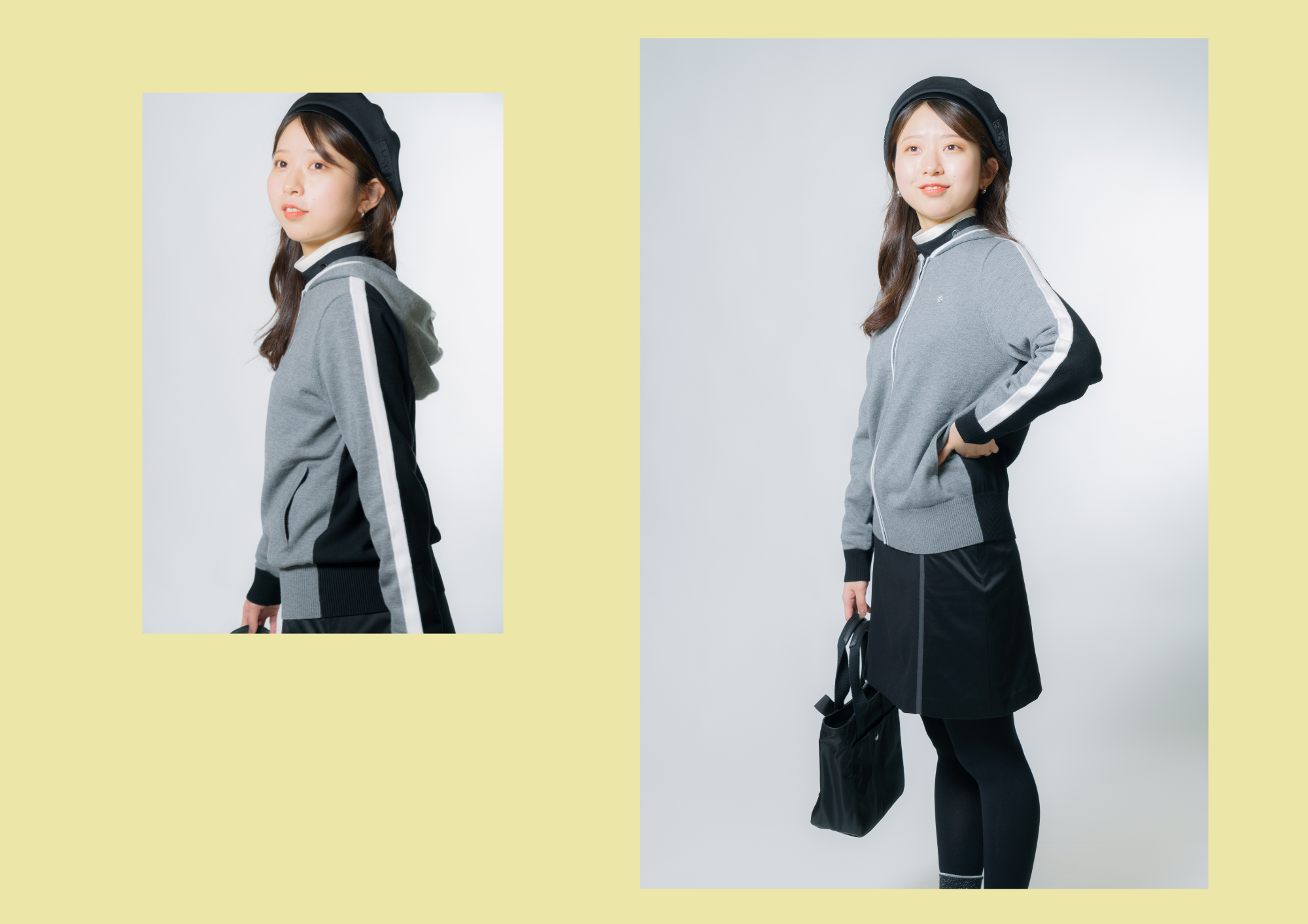 美人顔のフード付きアウターで冬ゴルフをもっと楽しく 美人顔のフード付きアウターで冬ゴルフをもっと楽しく