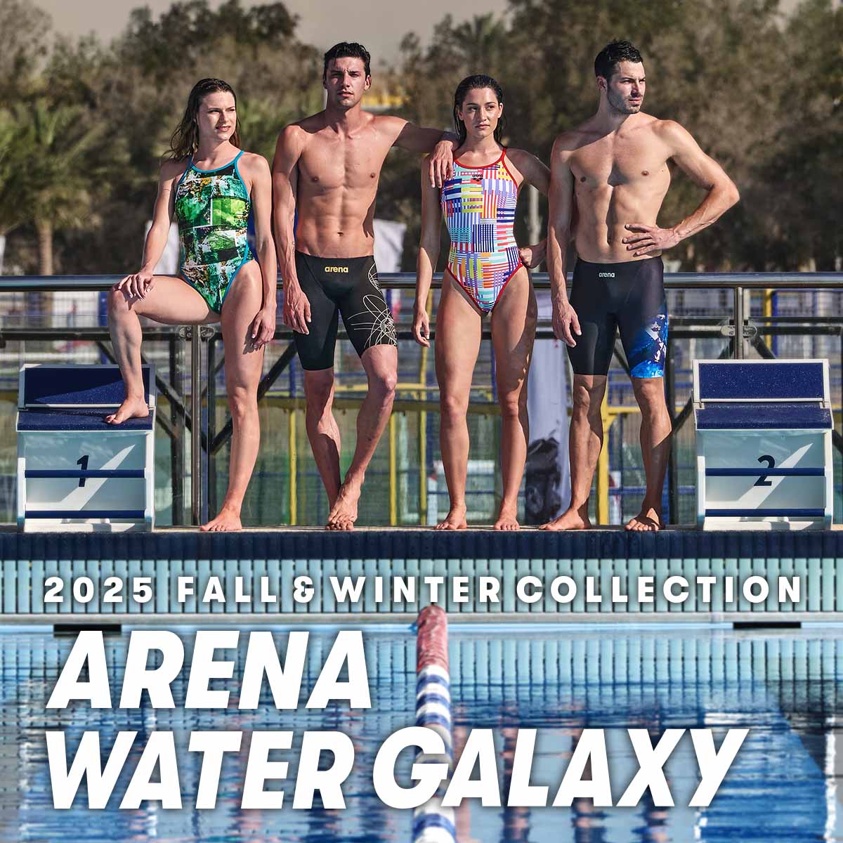 ARENA WATER GALAXY | アリーナ25FW新作コレクション