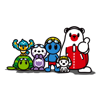 アリーナくんと仲間たちコレクションはこちら