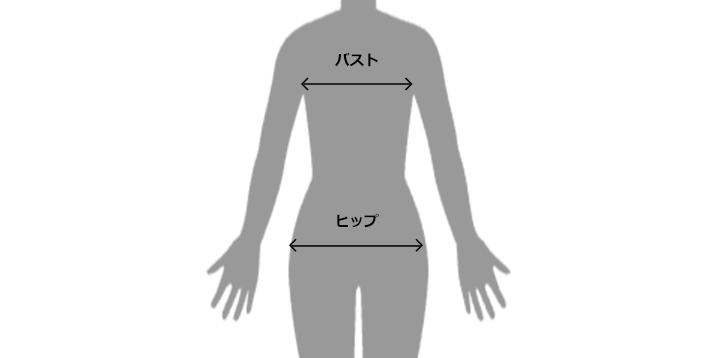 レディース サイズイメージ