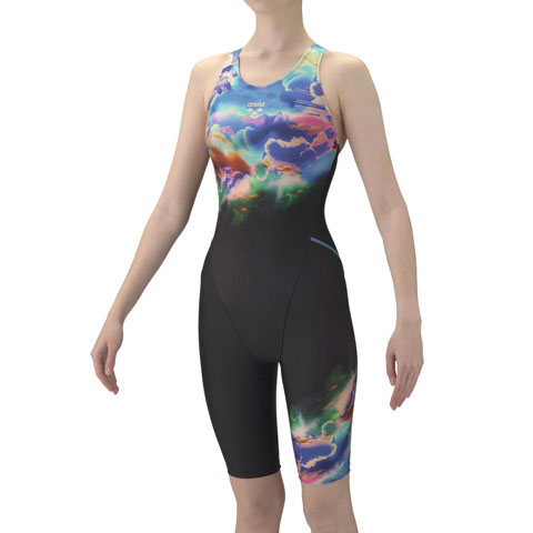 【フィットネス水着】アクアエクサ ワンピーススパッツ