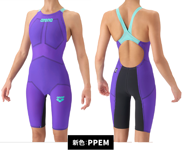 レディース（オープンバック）｜アクアフォースストーム｜競泳水着