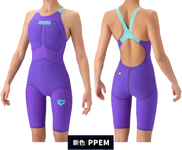 レディース（オープンバック）｜アクアフォースストーム｜競泳水着