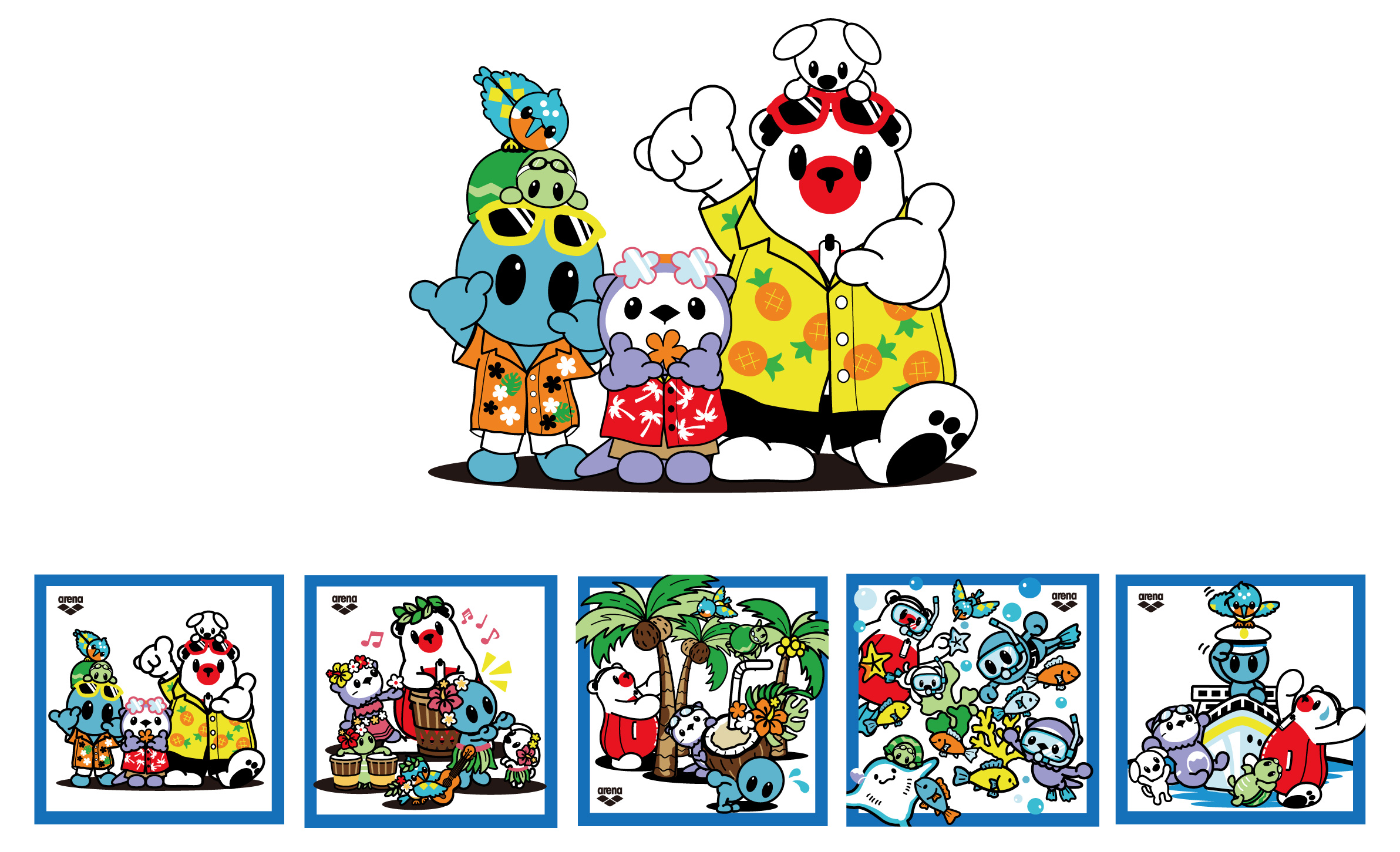 アリーナ商品をご購入いただいた方にオリジナルステッカーをプレゼント！