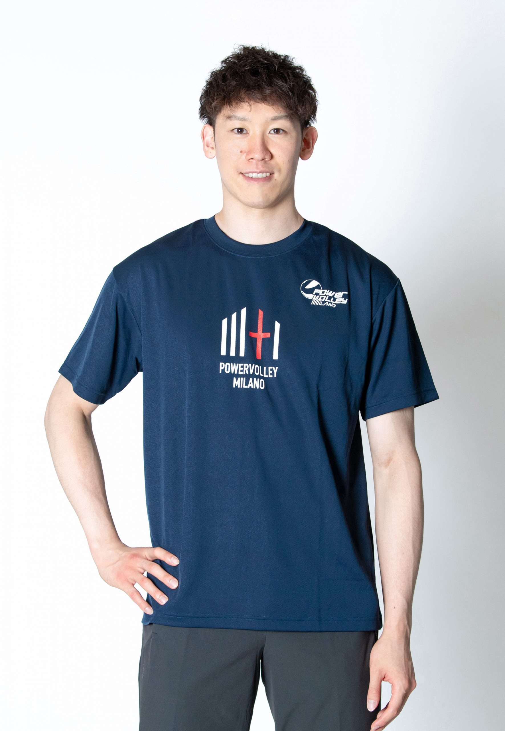 石川祐希選手 パワーバレー・ミラノ 日本限定オフィシャル T シャツ