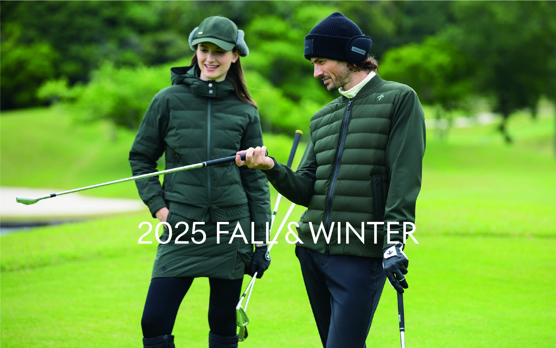 GOLF】2025 WINTER | デサントブランド公式サイト-DESCENTE