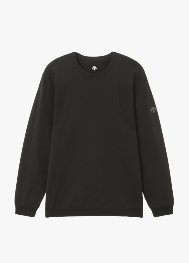 TECH JACQUARD LONG SLEEVE T-SHIRT