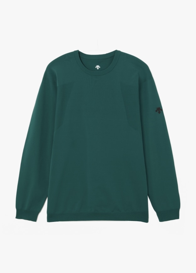 TECH JACQUARD LONG SLEEVE T-SHIRT