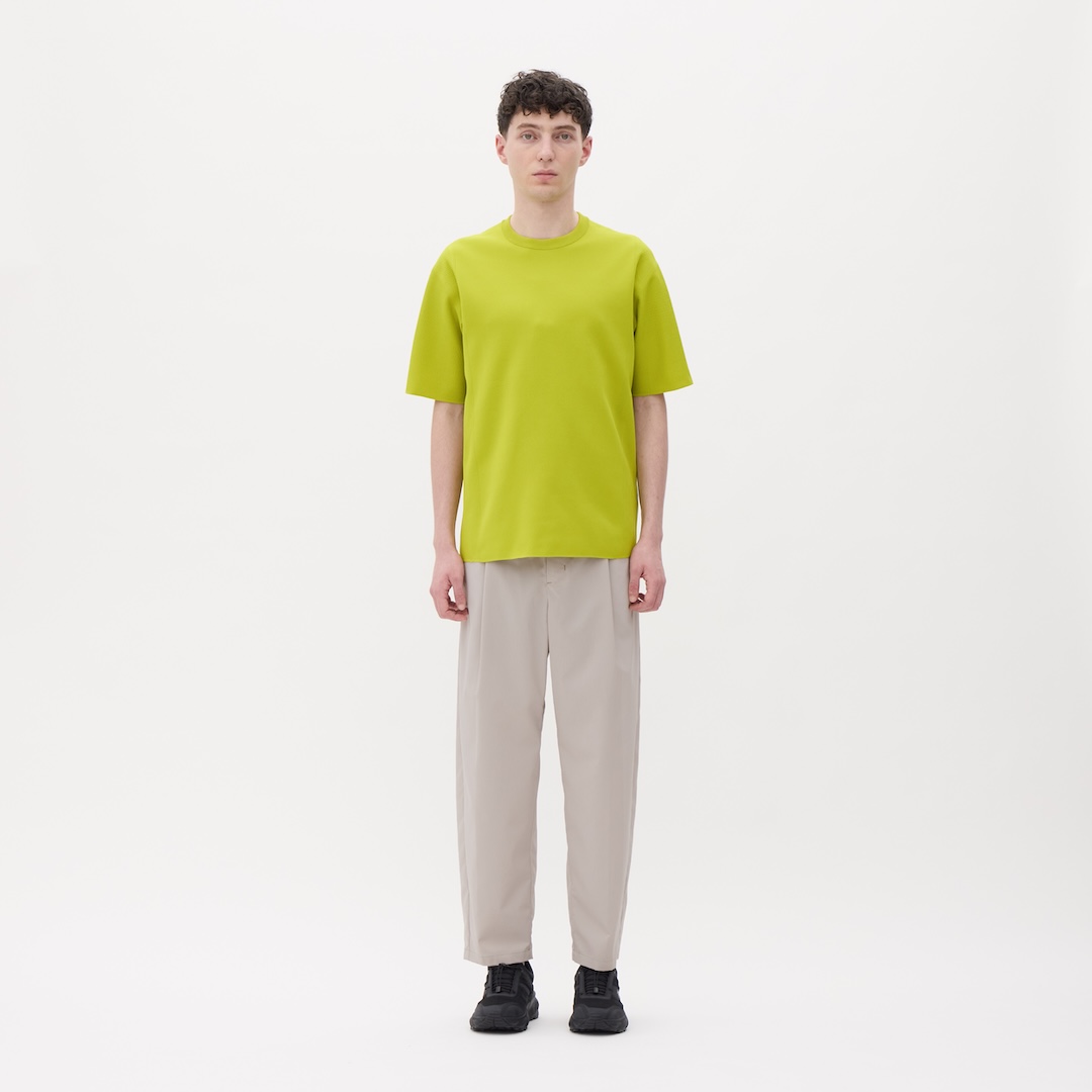 フュージョンニットハーフスリーブTシャツ