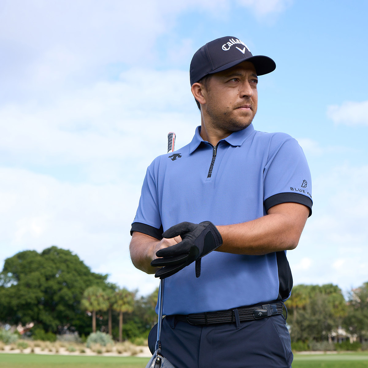 PGA CHAMPIONSHIP｜ザンダー・シャウフェレ選手 着用ウェア｜デサントゴルフ｜LOOK1