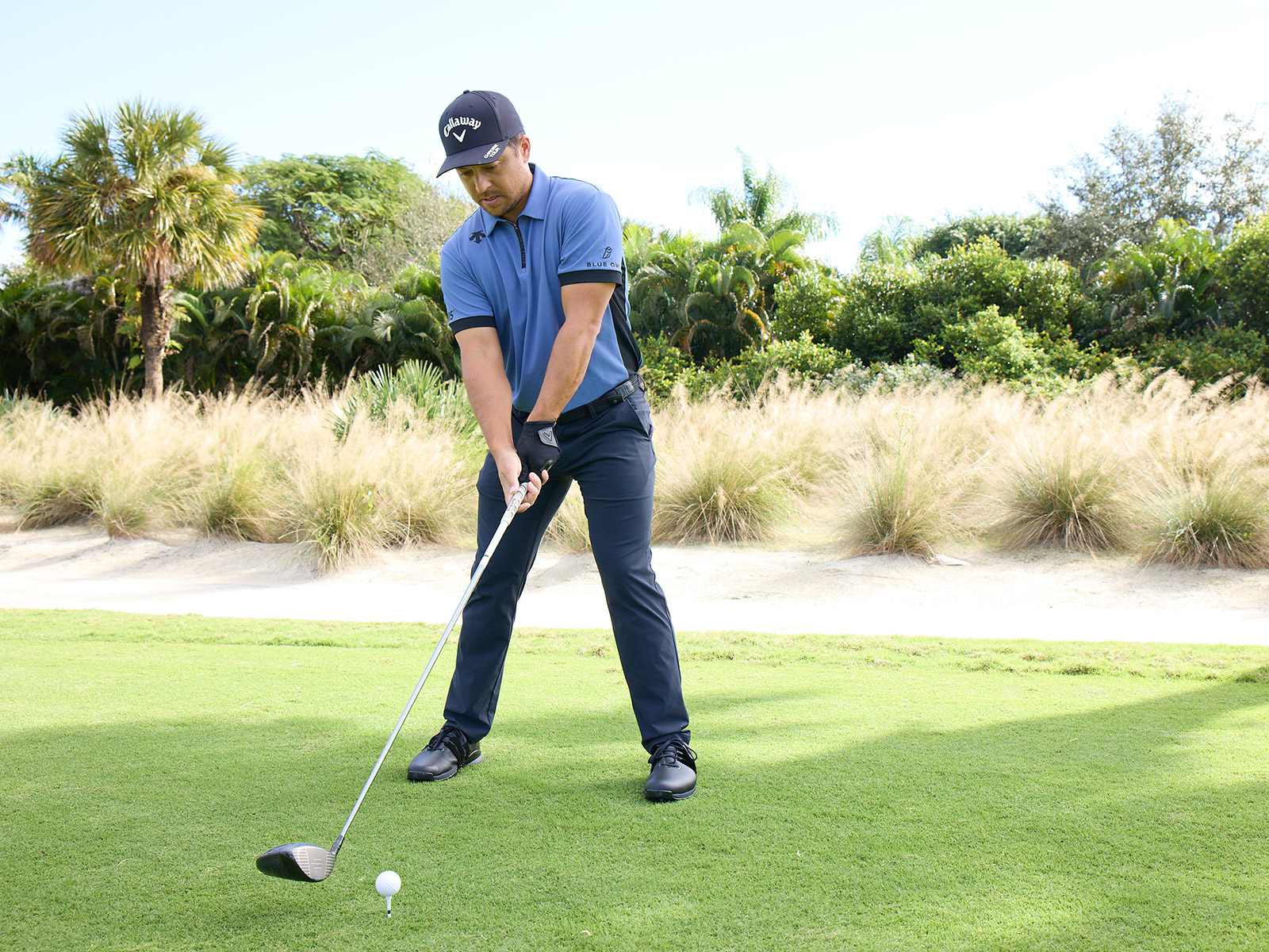 PGA CHAMPIONSHIP｜ザンダー・シャウフェレ選手 着用ウェア｜デサントゴルフ｜LOOK2