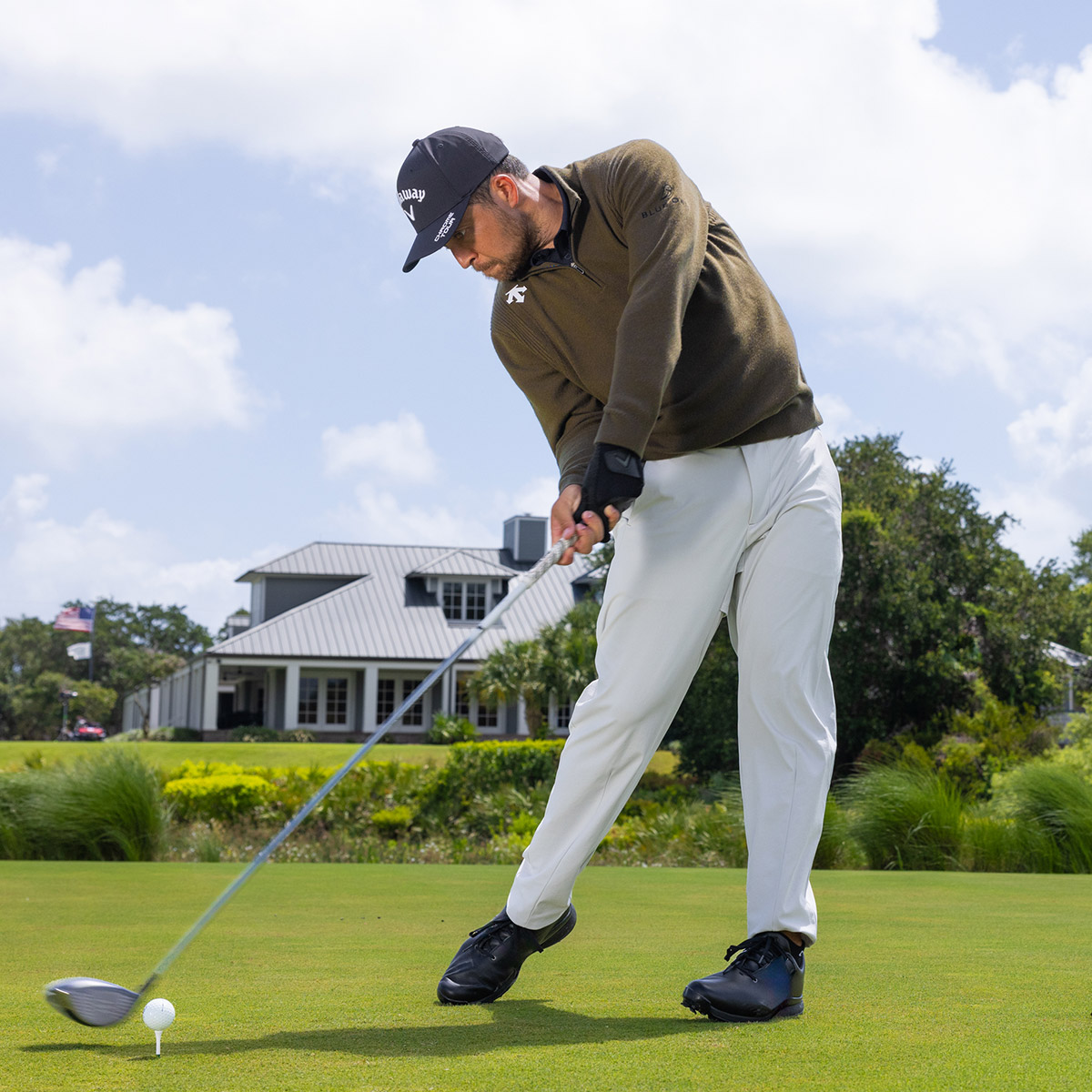 THE OPEN CHAMPIONSHIP｜ザンダー・シャウフェレ選手 着用ウェア｜デサントゴルフ｜LOOK1