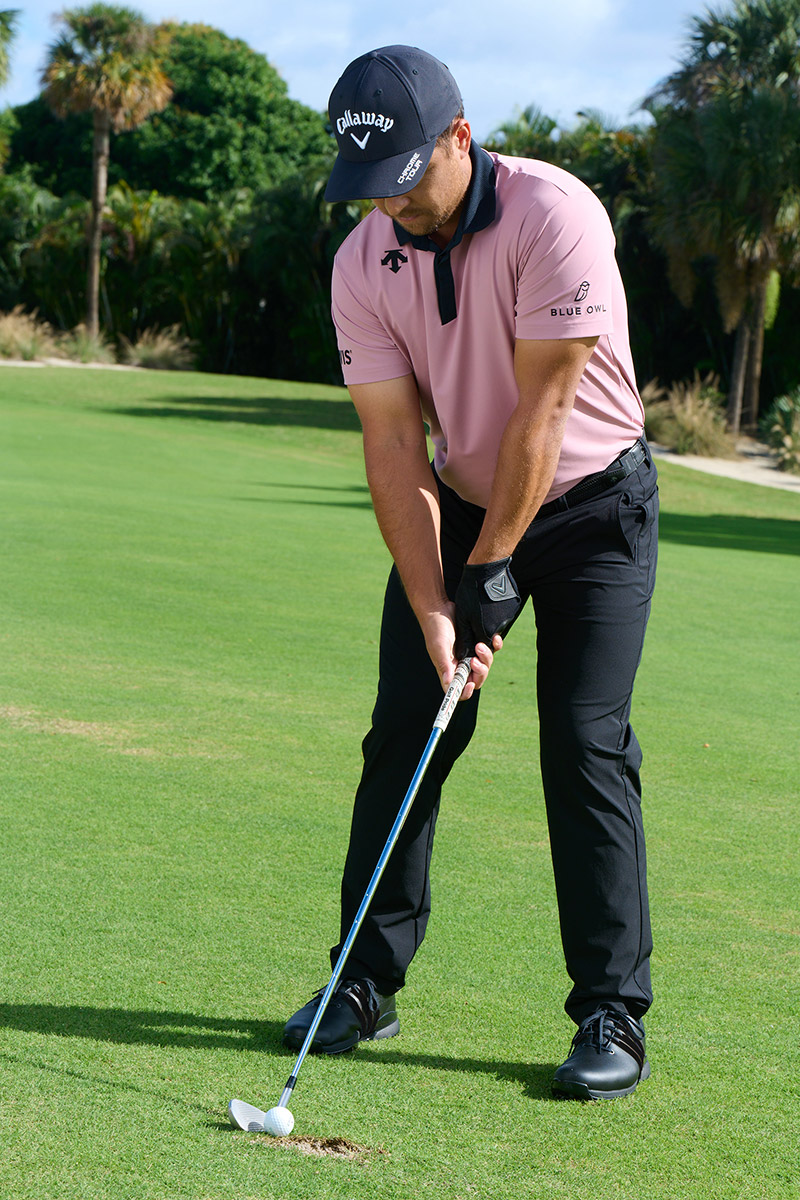 U.S. OPEN GOLF CHAMPIONSHIP｜ザンダー・シャウフェレ選手 着用ウェア｜デサントゴルフ｜LOOK2