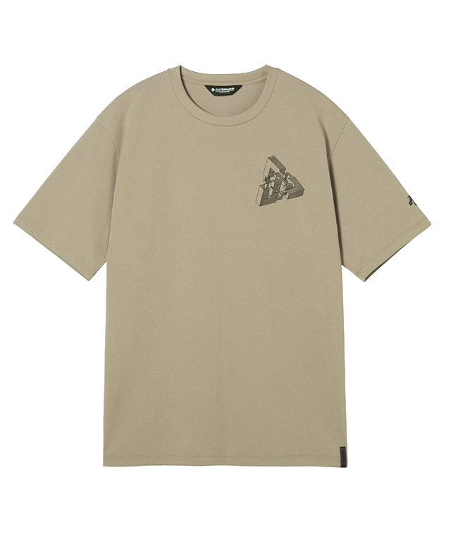 グラフィックハーフスリーブTシャツ