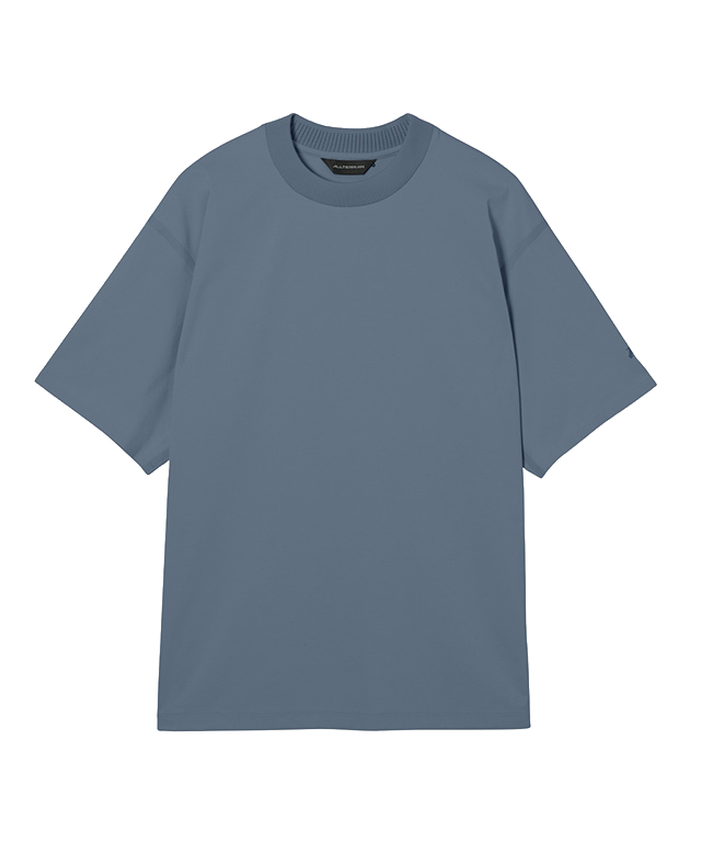 アウトサイドシームレスハーフスリーブTシャツ