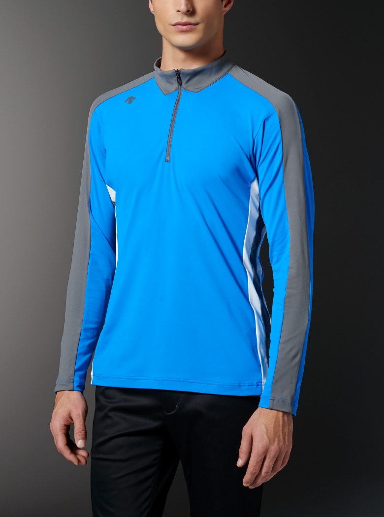 ジップスタンド ロングスリーブシャツ | デサントゴルフ公式