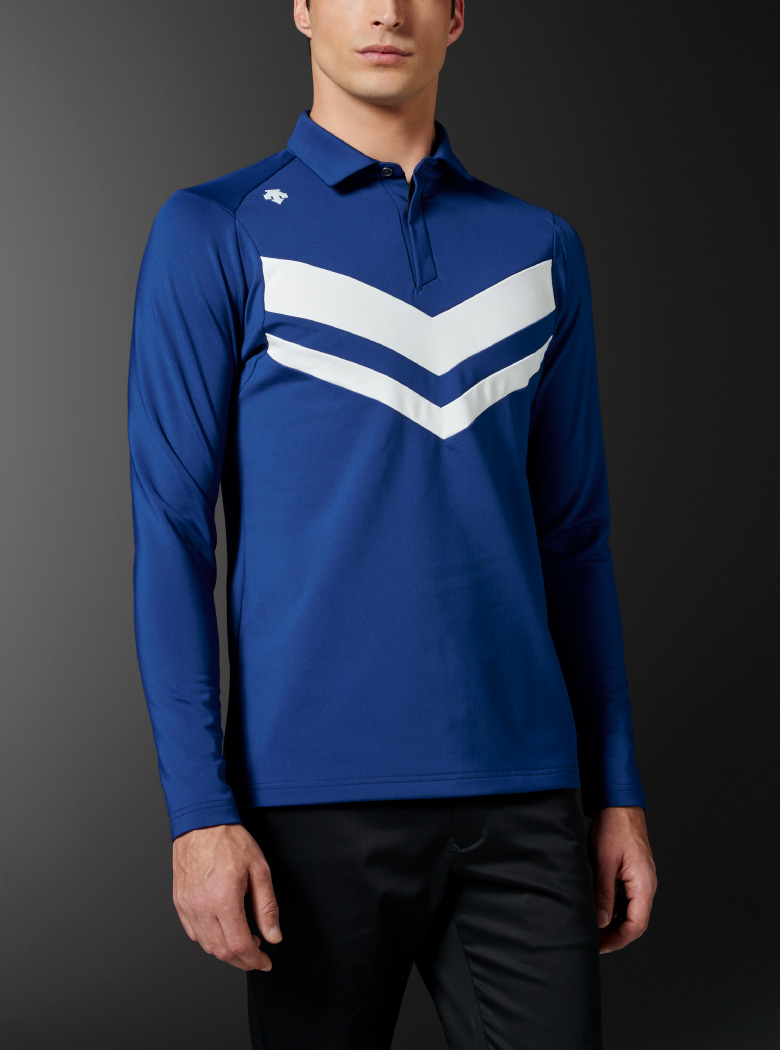 V字切り替え ロングスリーブシャツ | デサントゴルフ公式