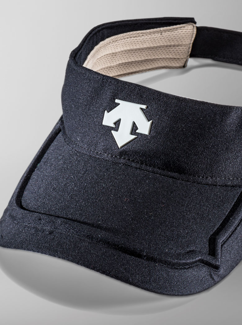 DESCENTE ゴルフドレス Sサイズ　サンバイザーセット DESCENTE ゴルフ デサントゴルフ - サンバイザー -デサント