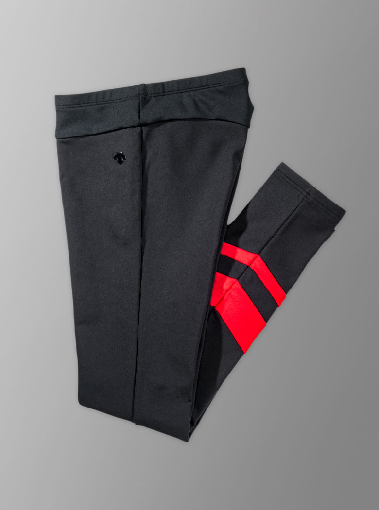 ナイロン裏起毛 ストレッチ レギンス