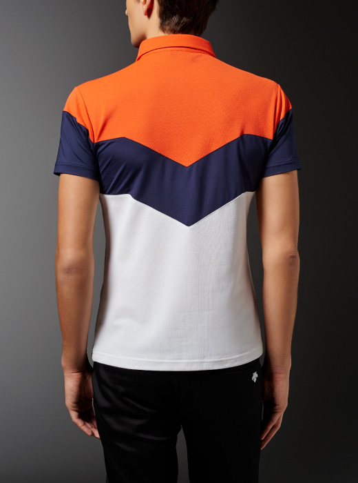 カッティングデザイン ショートスリーブシャツ | デサントゴルフ公式サイト