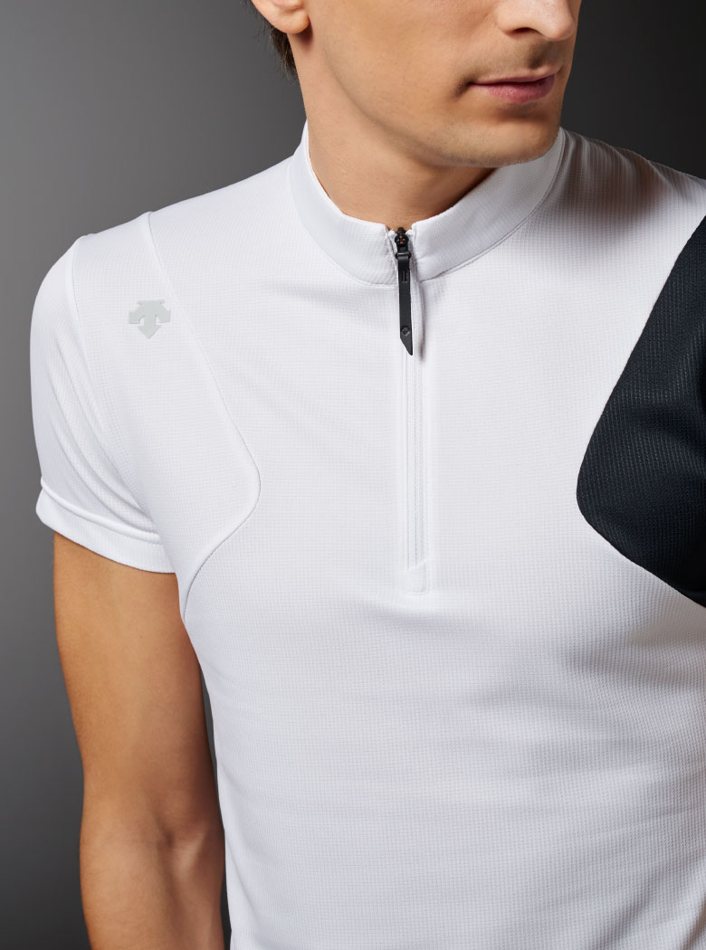 極美品 J.LINDEBERG GOLF スタンドカラー ショートスリーブシャツ J.LINDEBERG - ブリッジマーク スタンドカラー シャツ | 半袖