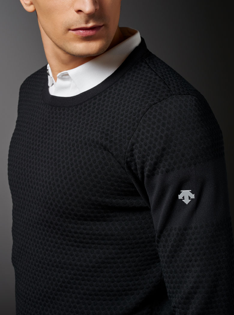 DESCENTE GOLF ブラックセーター S ゼロニット セーター | デサントゴルフ公式