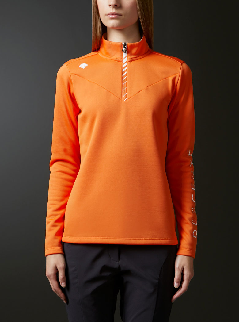 メンズLデサントゴルフ　オンタイム ジップスタンド ロングスリーブシャツ オンタイム ジップスタンド ロングスリーブシャツ | デサントゴルフ公式