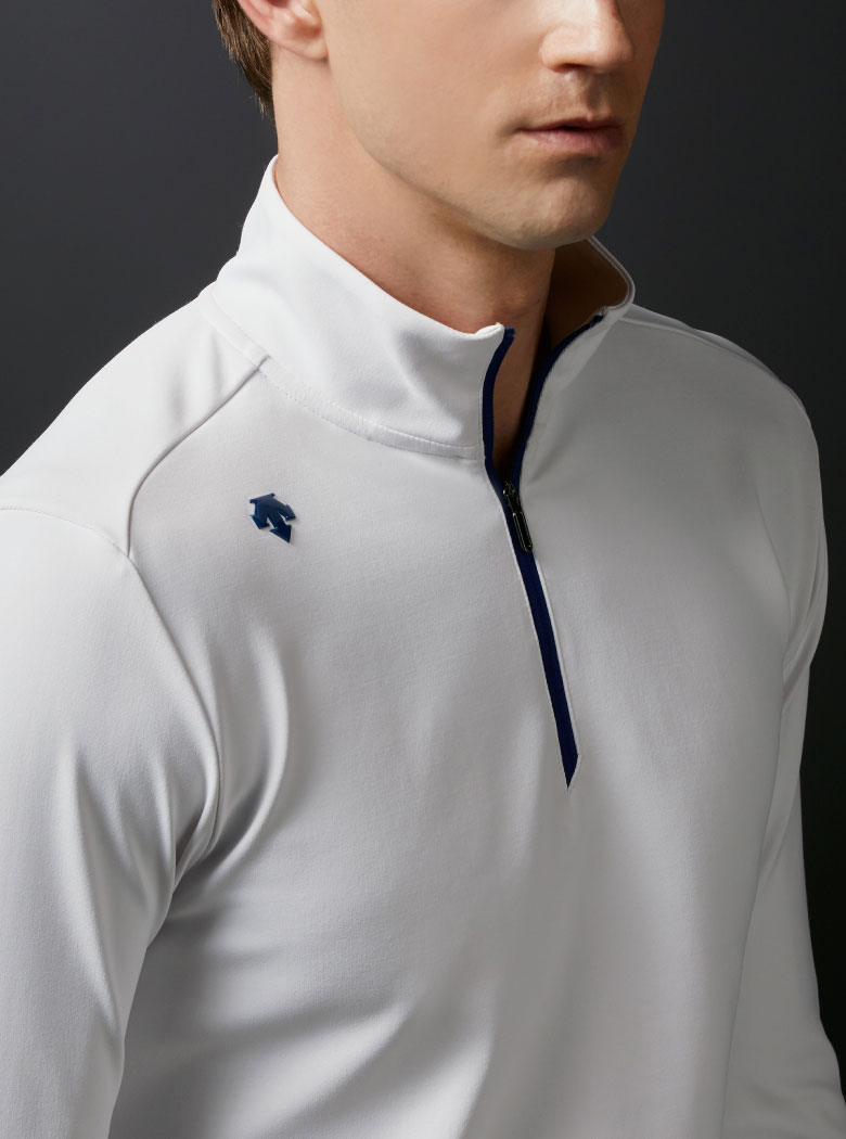 【美品】DESCENTE GOLF ジップスタンド ロングスリーブシャツ L ジップスタンド ロングスリーブシャツ | デサントゴルフ公式