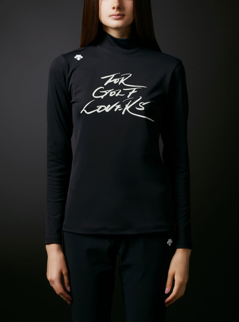 DESCENTE 万美コレクション ハイネック ロングスリーブシャツ 万美コレクション ハイネック ロングスリーブシャツ | デサント