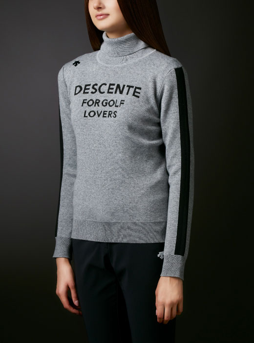 ジャカード タートルネック セーター | デサントゴルフ公式