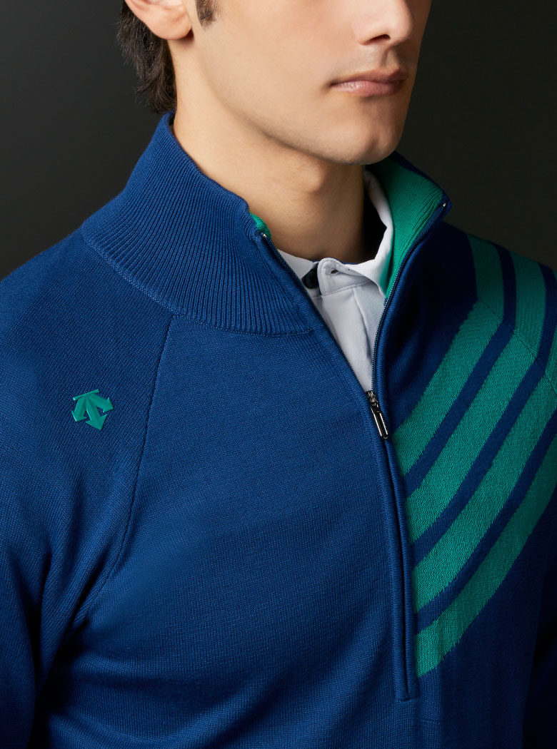 ライジングデザイン ジップスタンド セーター | デサントゴルフ公式サイト