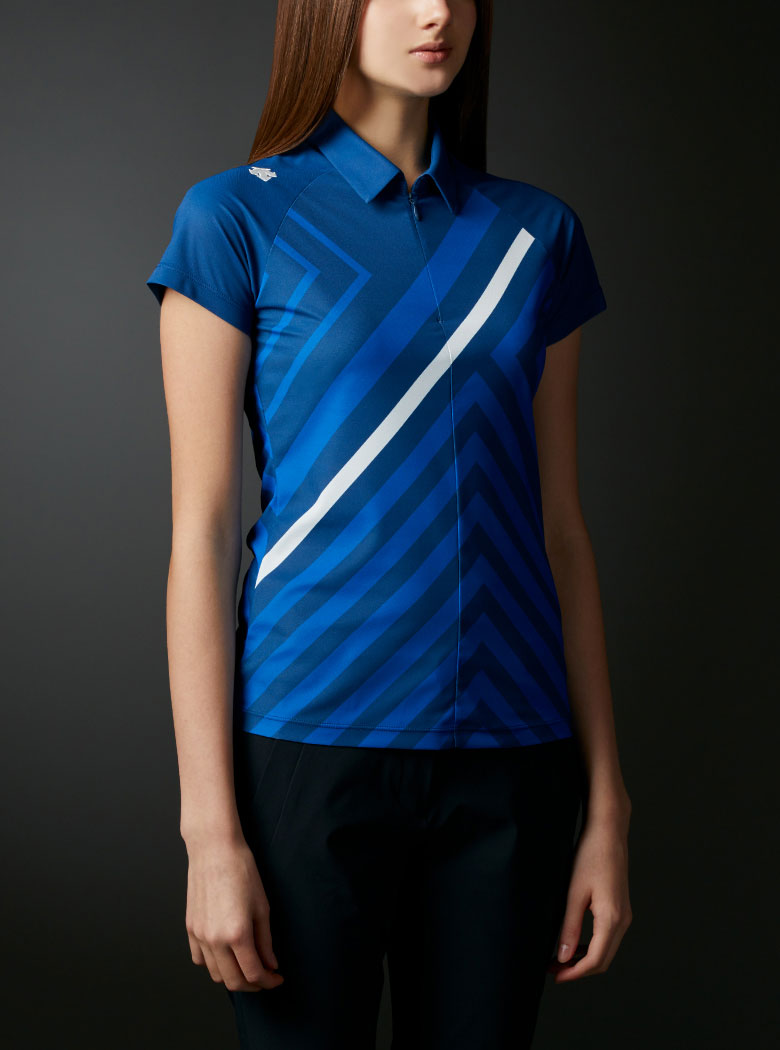 ライジングデザイン ショートスリーブシャツ | デサントゴルフ公式サイト