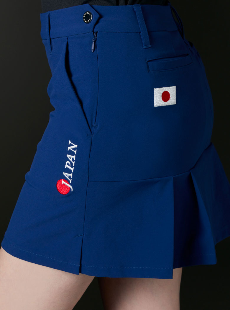 【ナショナルチームモデル 】インナーパンツ付プリーツスカート