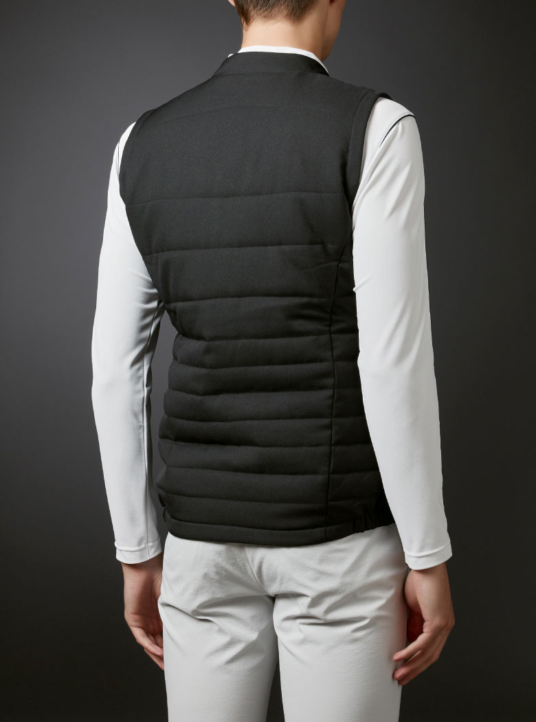 デサントゴルフ#DESCENTE GOLF モバイルサーモリサイクルベスト 黒