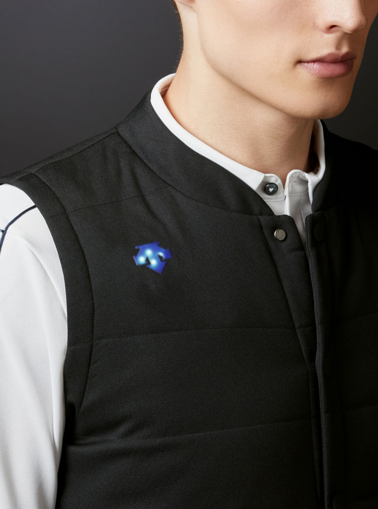 モバイルサーモリサイクル中わたベスト【アウトレット】 | デサント