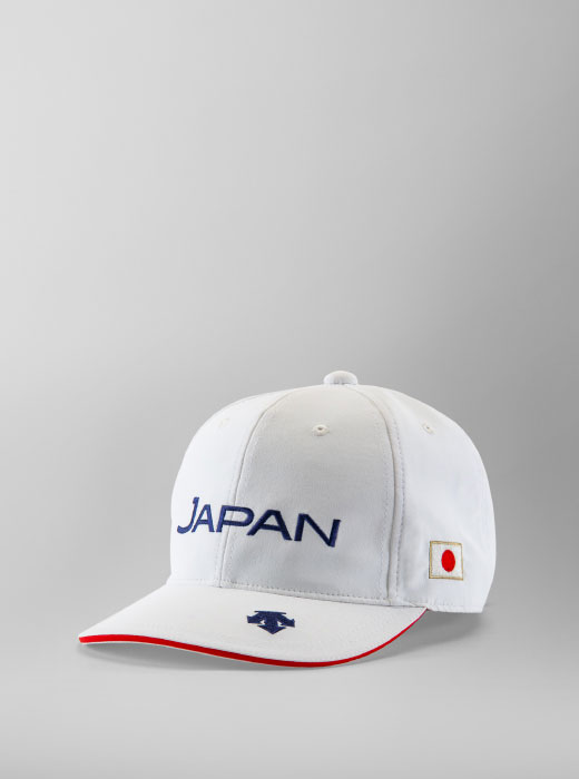 【JAPAN NATIONAL TEAM レプリカモデル】フラットキャップ(JAPANロゴ)