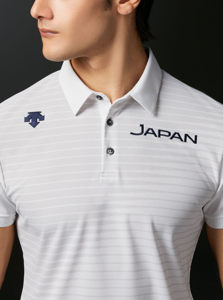 【JAPAN NATIONAL TEAM レプリカモデル】ライジングボーダーシャツ