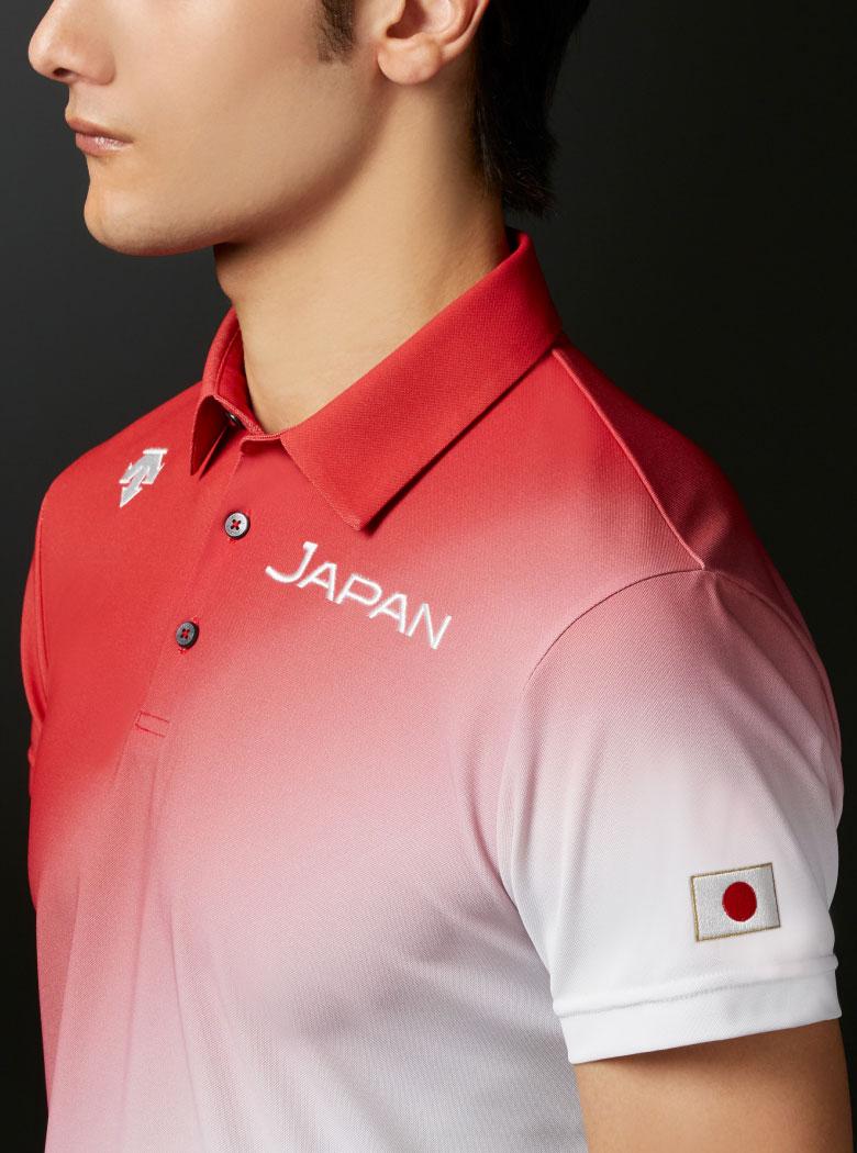 JAPAN NATIONAL TEAM レプリカモデル】ライジンググラデーションシャツ 