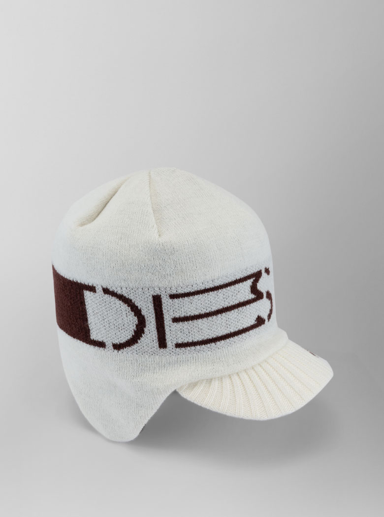 庇付きニットロゴジャカードキャップ | デサントゴルフ公式