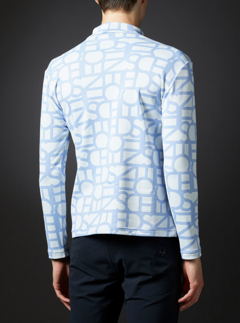 ヒートナビタイポグラフィープリントシャツ【アウトレット