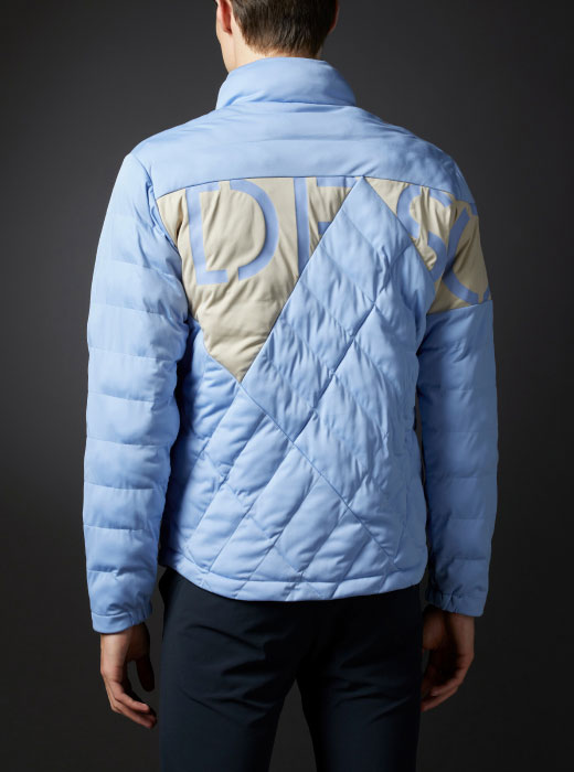 エアシャットコーティングニット中わたジャケット【アウトレット