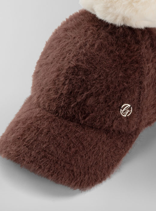 シャギーニットキャップ(ポンポン付き) | デサントゴルフ公式