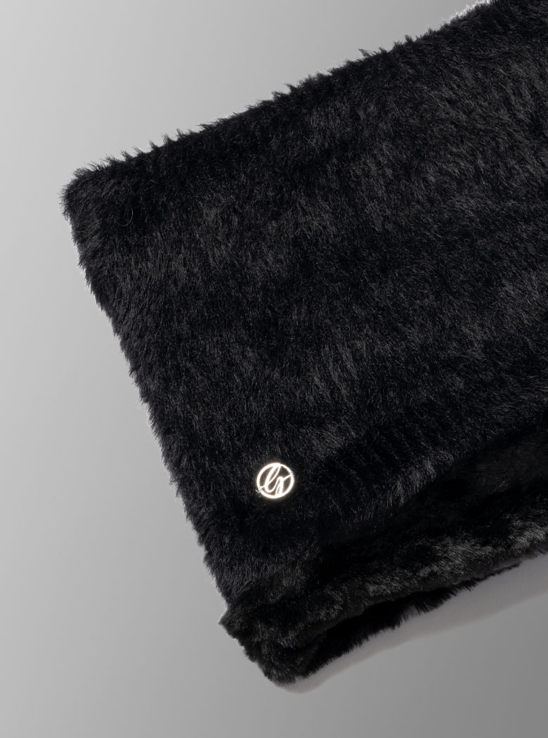 [デサントゴルフ]  ゴルフ マフラー 裏ボア 保温 リバーシブル レディース WH00(ホワイト) FREE サイズ デサント] ゴルフ ゴルフ マフラー 裏ボア 保温 リバーシブル