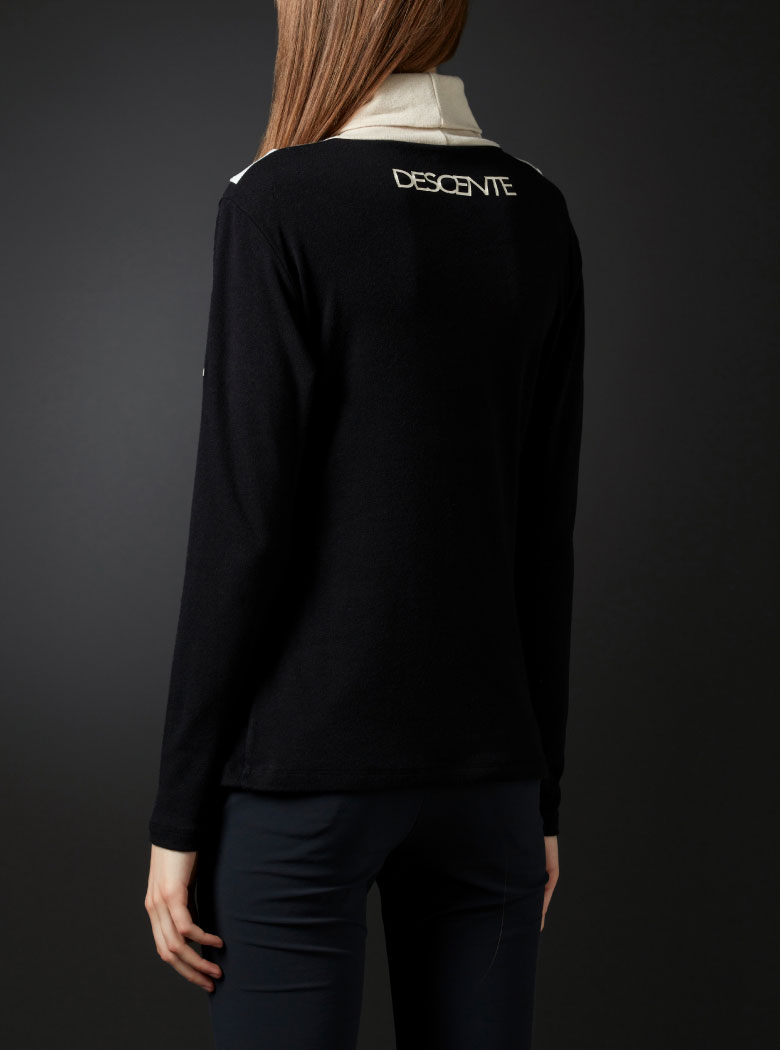 ソリストヒート起毛切り替えタートルネックシャツ | デサントゴルフ公式