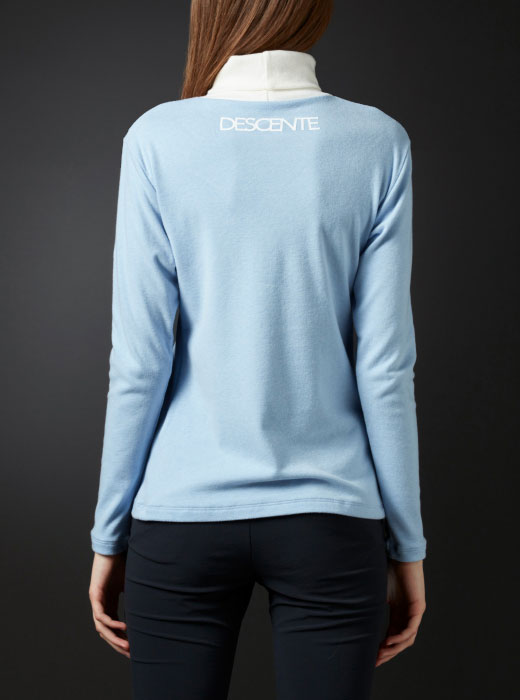 ソリストヒート起毛切り替えタートルネックシャツ | デサントゴルフ公式