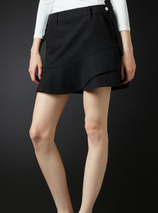 TRミックスストレッチ起毛スカート【アウトレット】 | デサントゴルフ公式