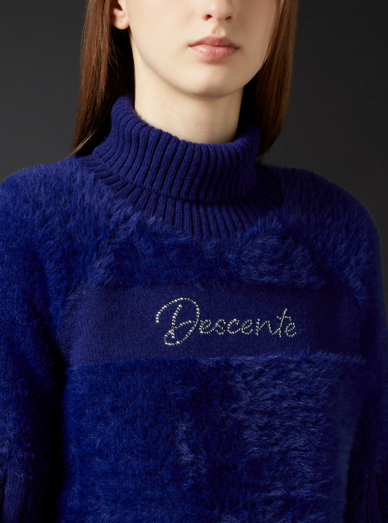 LUXE】ケーブルグラデーションセーター | デサントゴルフ公式サイト LUXE】ケーブルグラデーションセーター | デサントゴルフ公式サイト
