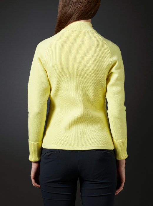 タイポグラフィージャカードフルジップセーター【アウトレット